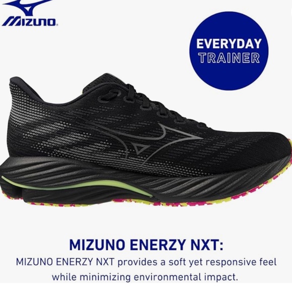 Mizuno Men's Wave Rider 28 Running Shoe - men's size 10.5 - Picture 2 of 8